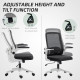 Mesh Back Adjustable Office Chair - Black