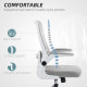 Mesh Back Adjustable Office Chair - Grey