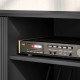 Modern TV Stand Cabinet for TVs up to 55&quot;, TV Unit with 2 Open Shelves and 2 Cabinets, Entertainment Centre with Cable Managemen