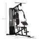 Multi-Functional Home Gym Workout Station, 45Kg Weight Stack Multi Gym Fitness Equipment for Full Body Fitness