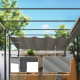 Outsunny 3 x 3(m) Garden Pergola with Retractable Roof and Magnetic Fixture, Outdoor Gazebo Pergola Kit Sun Shade Canopy, UPF30+
