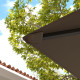 Outsunny 3 x 3(m) Gazebo Canopy Replacement Cover, Garden Gazebo Roof Replacement with Drain Holes, Water-resistant Plastic Coat