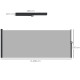 Outsunny 400 x x 160cm Retractable Side Awning - Light Grey