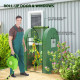 Outsunny 94 x 94cm Mini Portable Greenhouse - Green