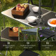Outsunny Four-Person Foldable Aluminium Picnic Set