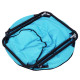 Outsunny Garden Folding Portable Padded Saucer Moon Chair Padded Round Outdoor Camping Travel Fishing Seat Blue