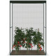 Outsunny Set of 2 Fruit Cage Bird Netting, Vegetable Plant Protection Tent with Zipped Door, Anti Bird, Insects, Small Animals, 