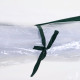 Outsunny Set of 2 Tunnel Greenhouse, Green Grow House with Roll-up Door, Steel Frame, Plastic Cover for Garden, Outdoor, 250 x 1