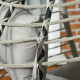 Outsunny Single Rattan Hanging Egg Chair, with Seat Cushion - Grey