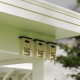 PawHut 3PCs Wooden Bat Boxes, Bat Houses Designed to Attract Bats &amp; Easy to Hang for Outdoor, Garden, Farm, 18 x 6 x 22.5 cm