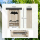 PawHut 3PCs Wooden Bat Boxes, Bat Houses Designed to Attract Bats &amp; Easy to Hang for Outdoor, Garden, Farm, 18 x 6 x 22.5 cm