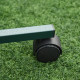 PawHut Bird Perch Stand with Perch, Four Wheels, Feeding Bowls for Small &amp; Medium Birds, Green