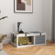PawHut Wooden Tortoise Enclosure, Tortoise House w/ Lamp Holder, for Outdoor &amp; Indoor - Light Grey