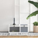 PawHut Wooden Tortoise Enclosure, Tortoise House w/ Lamp Holder, for Outdoor &amp; Indoor - Light Grey