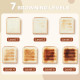 Polished Metal Kettle and Toaster Set - Cream