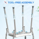57-69cm Aluminium Frame Bath Seat
