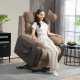 Power Lift Recliner Chair for Elderly, Patchwork Design Oversized Electric Riser and Recliner Armchair for Living Room with Remo