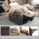 Power Lift Recliner Chair for Elderly, Patchwork Design Oversized Electric Riser and Recliner Armchair for Living Room with Remo