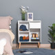 Sideboard Floor Cabinet Storage Cupboard with Drawer for Bedroom, Living Room, Entryway, Grey