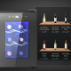 Six Bottle 8-18℃ Countertop Wine Fridge - Black