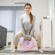 SPORTNOW 12kg Kettlebell, Soft Kettle Bell with Wide Handle for Home Gym, Weight Lifting, Strength Training, Pink