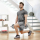 SPORTNOW 20kg Adjustable Weights Dumbbells Set, 2-in-1 Dumbbells and Barbell with Non-slip Handle, Free Weights Set for Home Gym