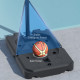SPORTNOW Basketball Hoop Outdoor, Basketball Hoop and Stand with 10-Level Adjustable Height, Weighted Base, Portable on Wheels, 