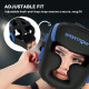 SPORTNOW Boxing Headguard, Boxing Headgear Helmet with Adjustable Strap for Full Face Protection for Kickboxing Sparring Martial