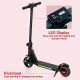 SPORTNOW Folding Electric Scooter for Kids Age 6-14 with Dual Brakes, Front Suspension, LED Colourful Lights and Display, 6.8kg 