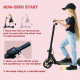 SPORTNOW Folding Electric Scooter for Kids Age 6-14 with Dual Brakes, Front Suspension, LED Colourful Lights and Display, 6.8kg 