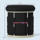 SPORTNOW Ice Bath Tub Outdoor, 210L Portable Cold Water Therapy Tub, Recovery Cold Plunge Pool with Lid, Cover and Carry Bag for