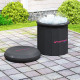 SPORTNOW Ice Bath Tub Outdoor, 300L Portable Cold Water Therapy Tub, Recovery Cold Plunge Pool with Lid, Cover and Carry Bag for