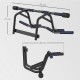 SPORTNOW Multi-Grip Doorway Pull Up Bar with Non-Slip Grips, Chin Up Bar with Anti-Fall Slot for Indoor Gym Upper Body Workout