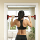 SPORTNOW Pull Up Bar Doorway No Screws, Door Frame Chin Up Bar with Level Metre, 96-130 cm (37.8&quot;-51.2&quot;) Width Adjustable for Ho