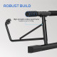 SPORTNOW Pull-Up Bar Doorway, No Drilling Chin-Up Bar Push Up Stand with Resistance Bands and Padded Handles for Home Gym Exerci