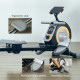 SPORTNOW Rowing Machine, 16-Level Magnetic Rower Machine with LCD Monitor and Phone Holder, Vertical Storage, for Home Gym Cardi