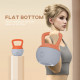 SPORTNOW Soft Kettlebell, 10kg Kettle Bell with Non-Slip Handle for Home Gym Weight Lifting and Strength Training, Orange and Gr