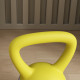 SPORTNOW Soft Kettlebell, 4kg Kettle Bell with Non-Slip Handle for Home Gym Weight Lifting and Strength Training, Yellow and Gre