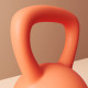 SPORTNOW Soft Kettlebell, 6kg Kettle Bell with Non-Slip Handle for Home Gym Weight Lifting and Strength Training, Orange and Gre