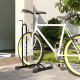 SPORTNOW Vertical &amp; Horizontal Bike Rack Bicycle Storage Stand with Adjustable Hooks, Fits 6&quot;-28&quot; and 700c Bikes