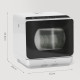 Table Top Dishwasher, Mini Countertop Dishwasher with Built-in 6L Water Tank, 6 Programs, Touch Control, LED Display, 4 Place Se