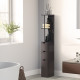 Tall Bathroom Cabinet, Freestanding Bathroom Storage Cabinet with 2-Tier Shelf and Drawers, Narrow Cupboard Storage Unit, Brown