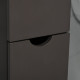 Tall Bathroom Cabinet, Freestanding Bathroom Storage Cabinet with 2-Tier Shelf and Drawers, Narrow Cupboard Storage Unit, Brown