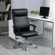 Vinsetto Massage Office Chair, PU Desk Chair with 6 Point Massage, High Back Computer Chair with Metal Legs, Thick Seat, Remote 