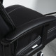 Vinsetto Massage Office Chair, PU Desk Chair with 6 Point Massage, High Back Computer Chair with Metal Legs, Thick Seat, Remote 
