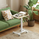 Vinsetto 68-108cm Height Adjustable Work Desk - Wood-Effect/White