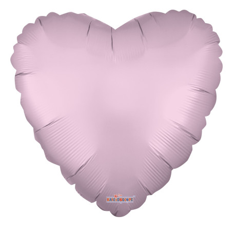 Solid Matt Heart Balloon Pink (18 inch)