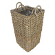 Tall Square Baskets with Liners (Set of 2)