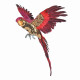 Pink and Gold Large Macaw (80cm)