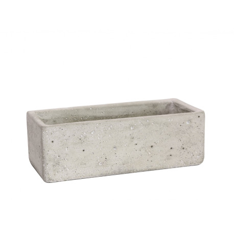 Trough Cement Flower Pot 7.5cm